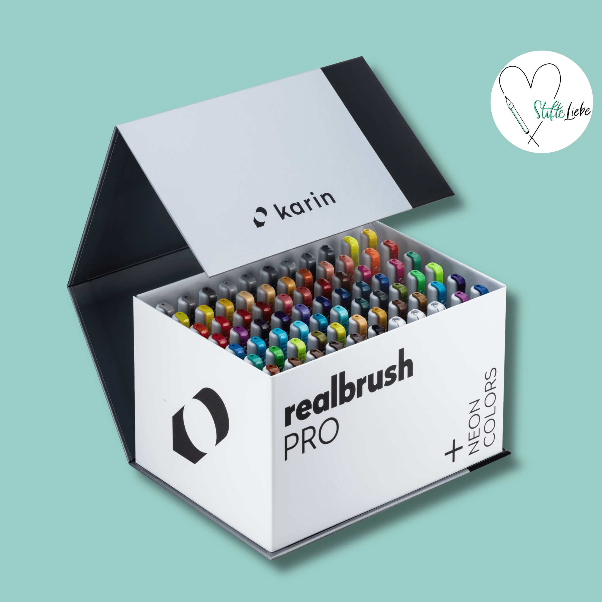 Karin Brushmarker Pro Mega Box 75 teilig – Stifteliebe
