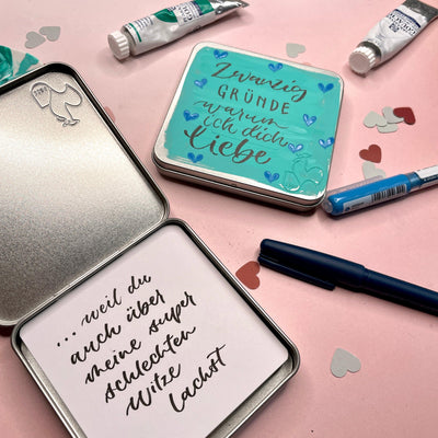 DIY Liebes-Memory Box