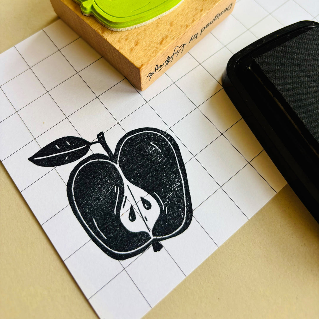 Konfettirausch Stempel Apfel