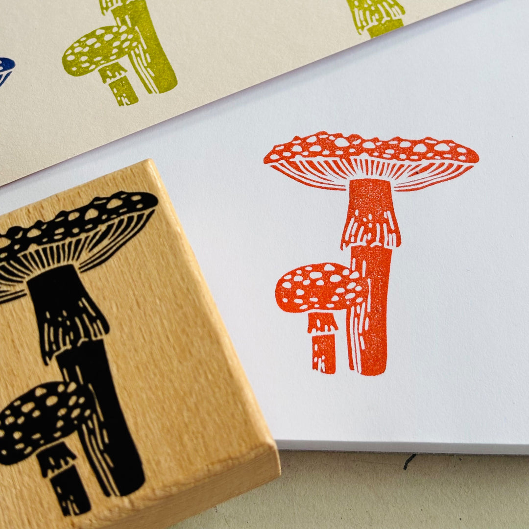 Konfettirausch Stempel verschiedene Pilze