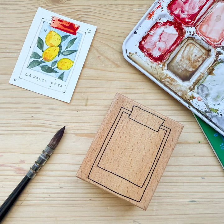 May & Berry Stempel Polaroid