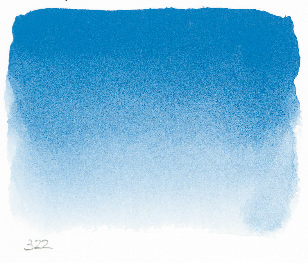 SENNELIER Französische Künstler-Aquarellfarbe – Halbe Pfanne Titanweiß (S1), Honighaltig & Leuchtend