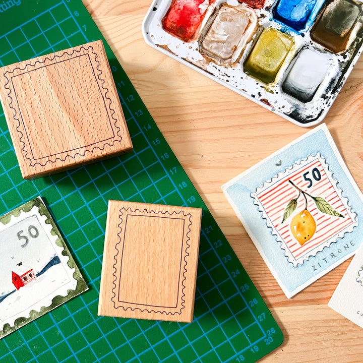 May & Berry Stempel Briefmarke