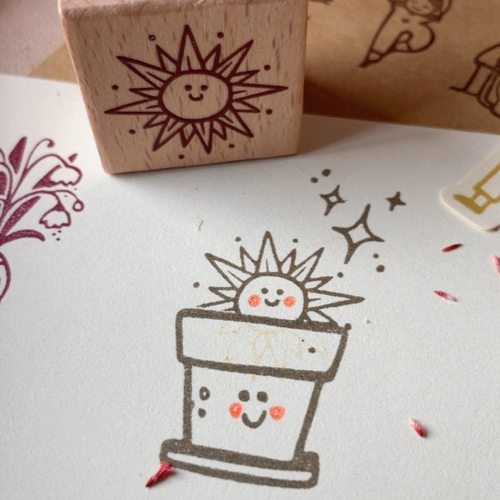 Sue Rahel Stempel Sonne