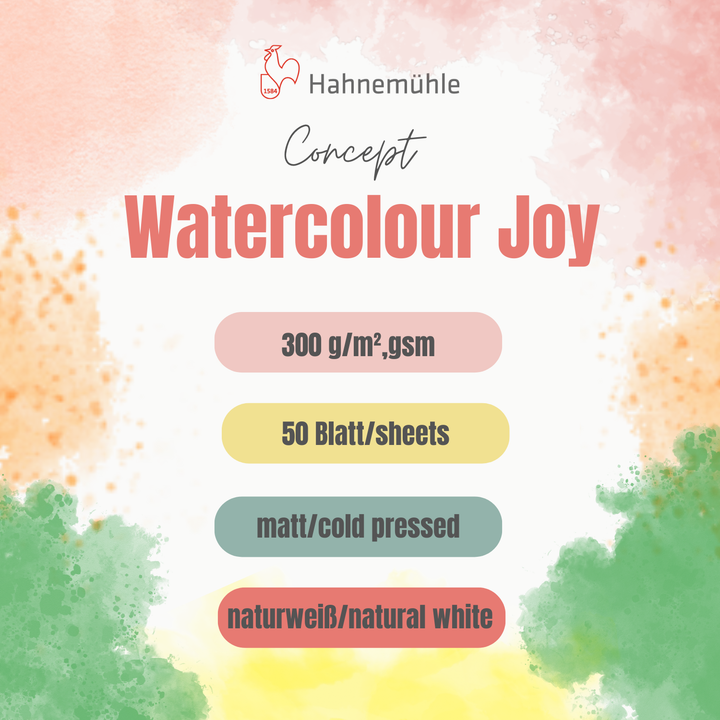 Concept Watercolour Joy (verschiedene Größe)