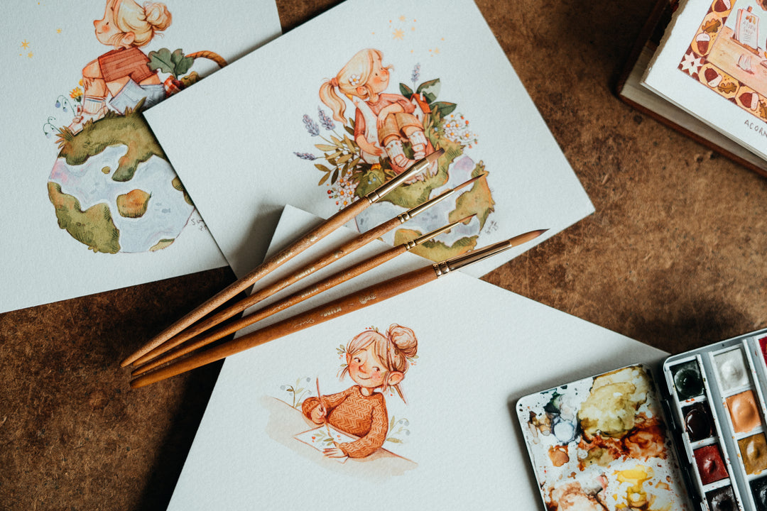 Sue Rahel Nostalgic World Pinselset