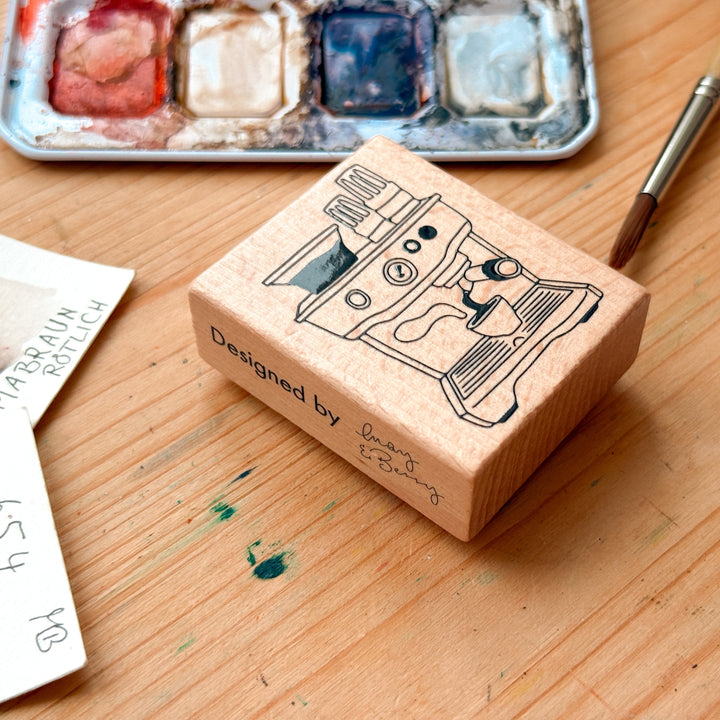 May & Berry Stempel Siebträgermaschine