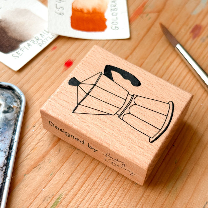 May & Berry Stempel Mokkamaschine