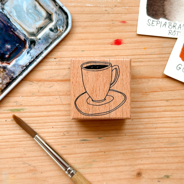 May & Berry Stempel Kaffeetasse