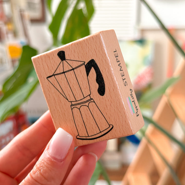 May & Berry Stempel Mokkamaschine