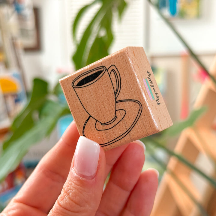May & Berry Stempel Kaffeetasse