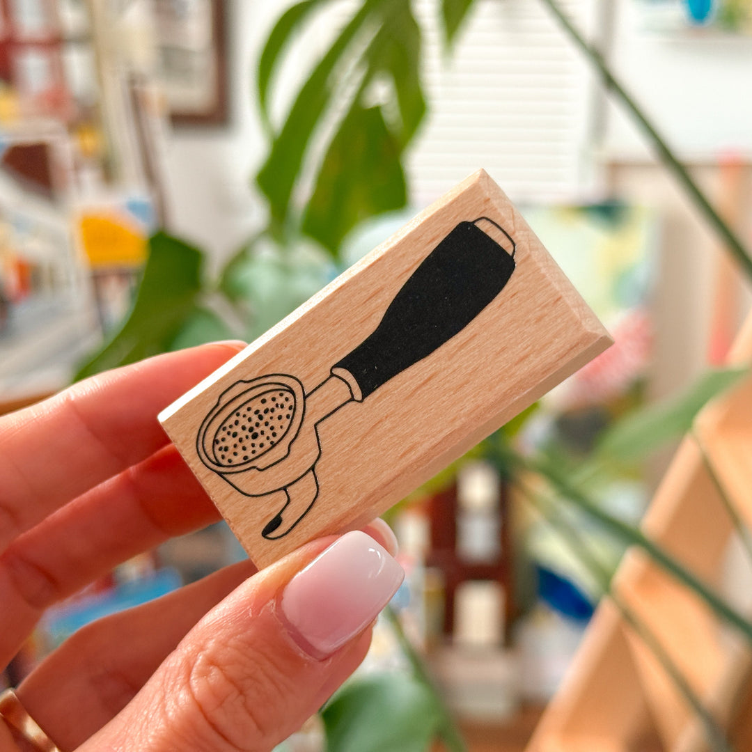 May & Berry Stempel Siebträger