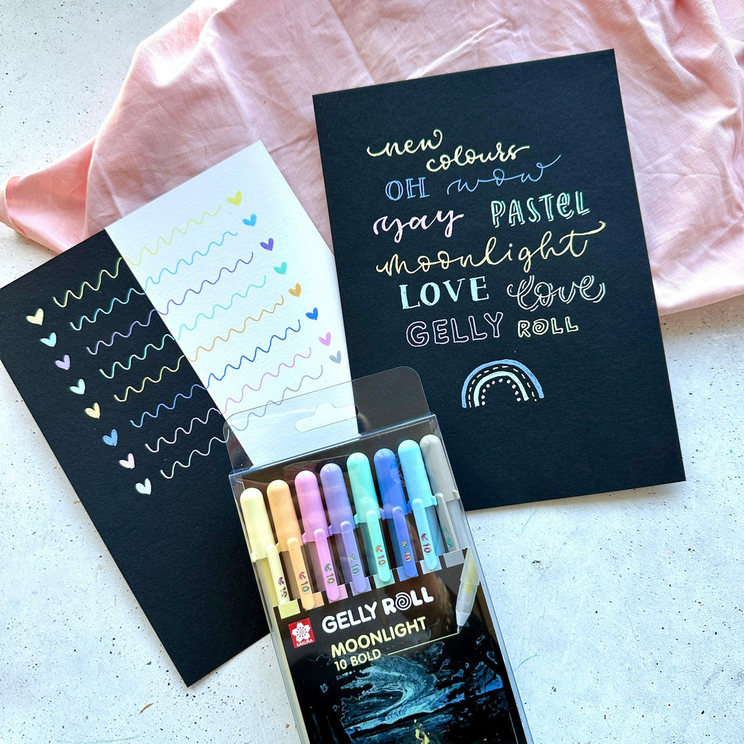 Gelly Roll Moonlight Pastell Set - Stifteliebe