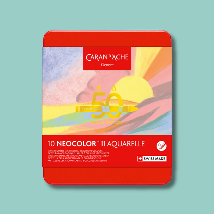 Neocolor II 50 Jahre Sonderedition 10er Etui