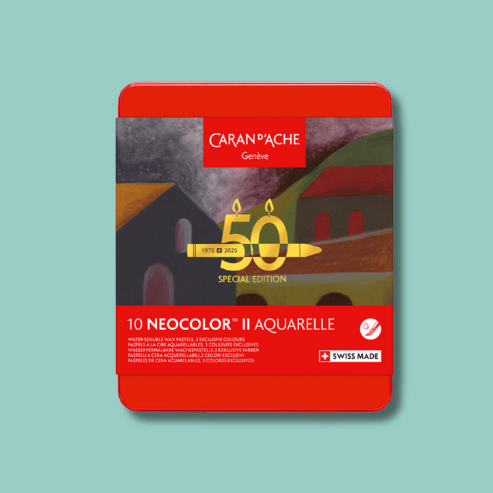 Neocolor II 50 Jahre Sonderedition 10er Etui