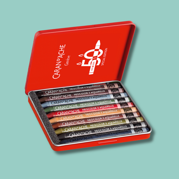 Neocolor II 50 Jahre Sonderedition 10er Etui