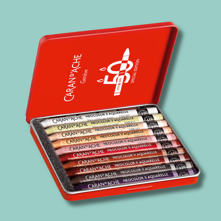 Neocolor II 50 Jahre Sonderedition 10er Etui