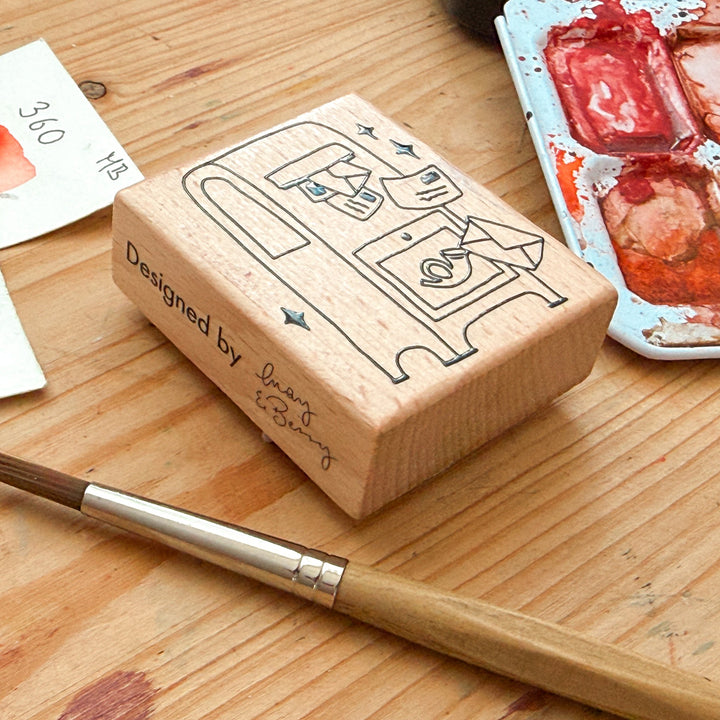 May & Berry Stempel Briefkasten – Briefkasten 5x6cm – Ansicht 2