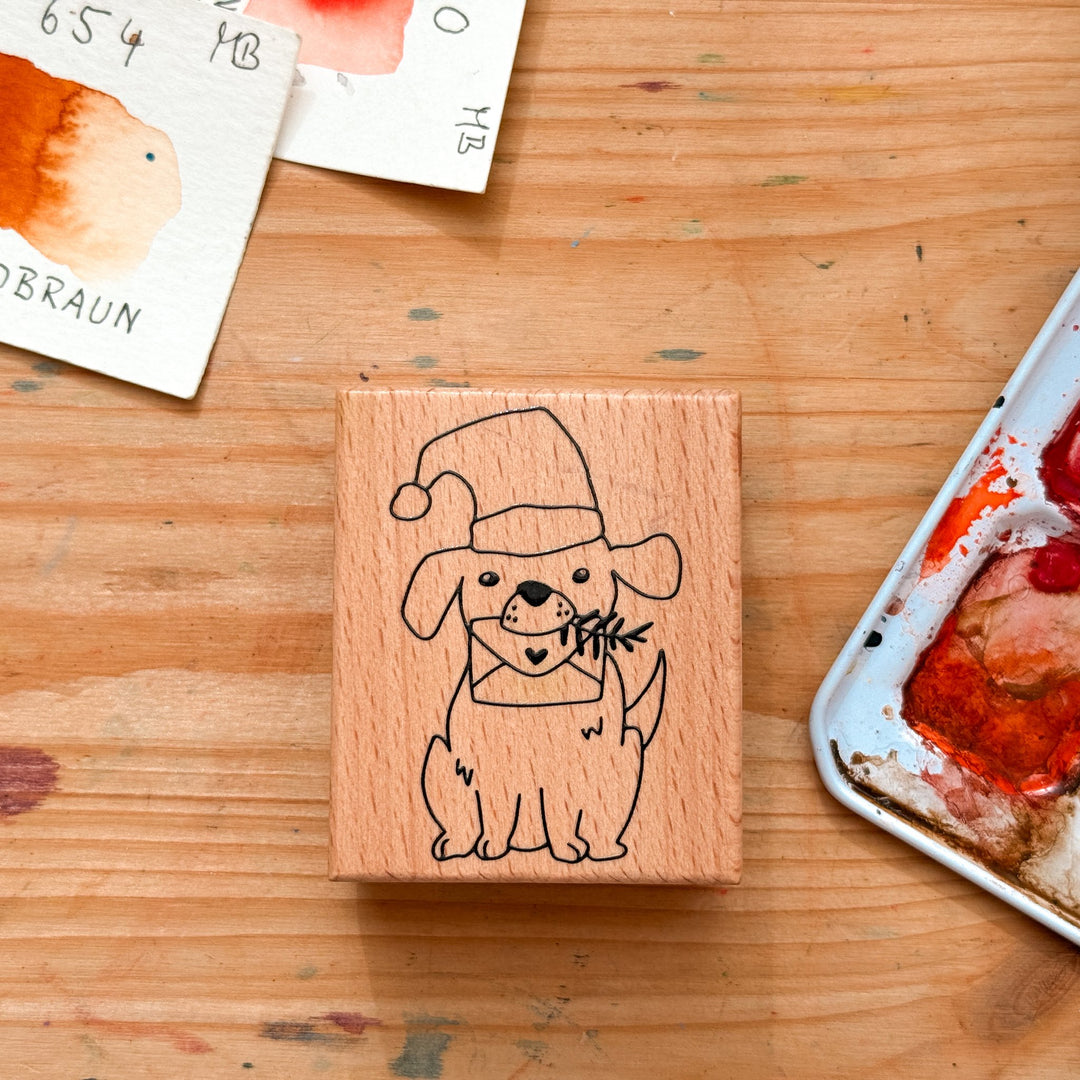 May & Berry Stempel XMAS Hund