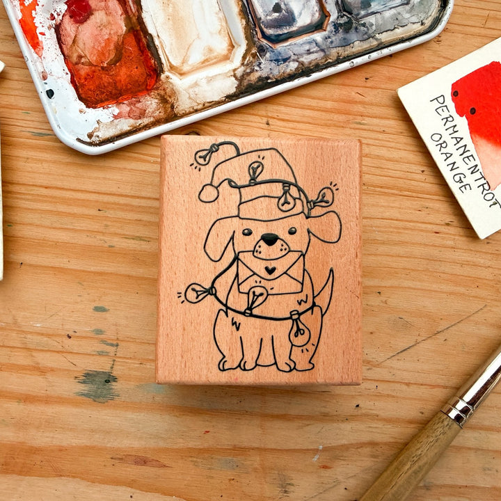 May & Berry Stempel XMAS Hund LIMITED