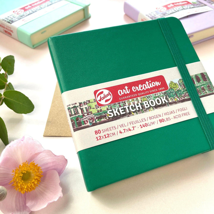 Sketch Book weisses Papier 12x12 (verschiedene Farben) - Stifteliebe