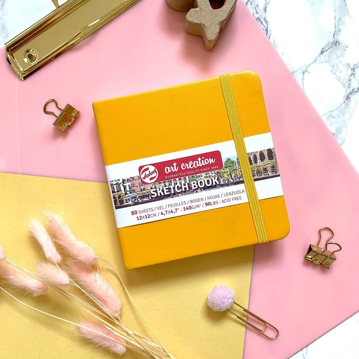 Sketch Book weisses Papier 12x12 (verschiedene Farben) - Stifteliebe