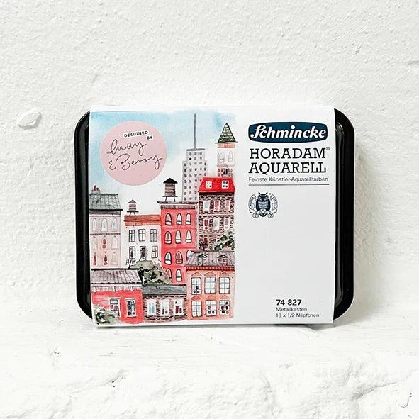May & Berry SCHMINCKE Aquarellkasten Urban Watercolor Journey - Stifteliebe