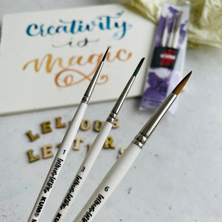 Memory Point Pinsel Set Lellous Letters - Stifteliebe