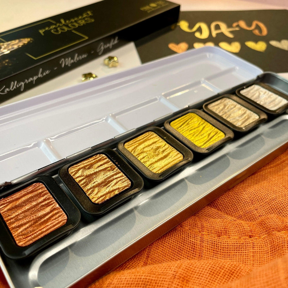 Metallic Aquarellfarben Essential - Stifteliebe
