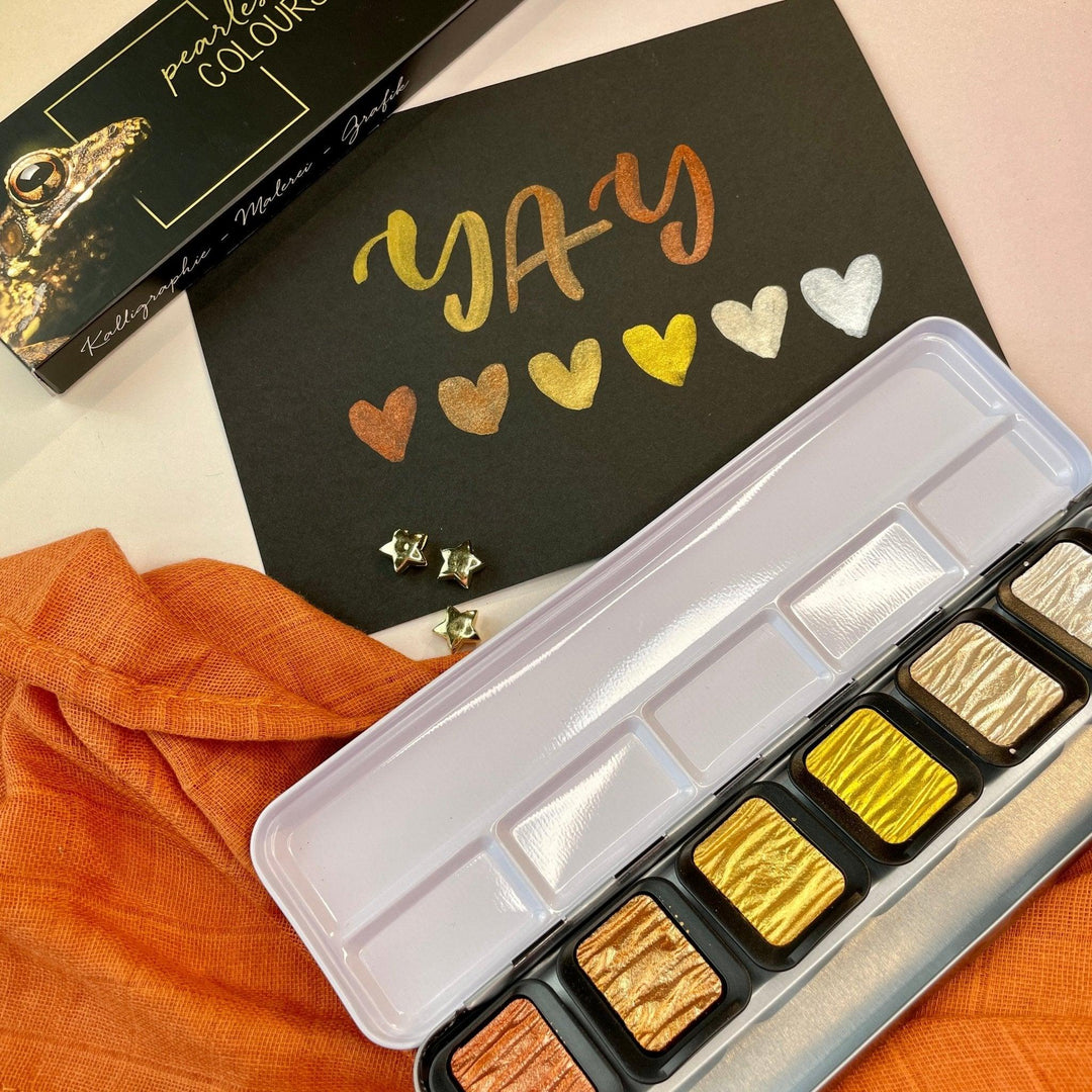 Metallic Aquarellfarben Essential - Stifteliebe