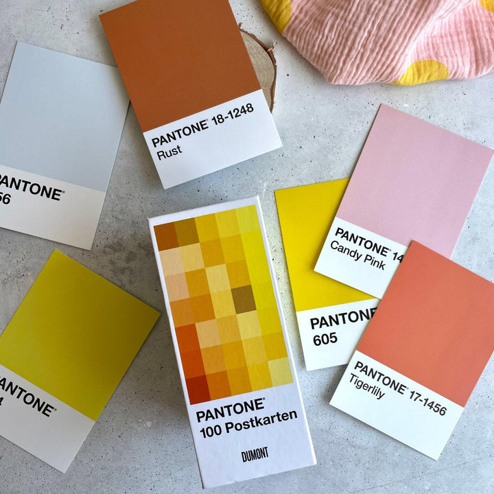 Postkarten Set Pantone - Stifteliebe